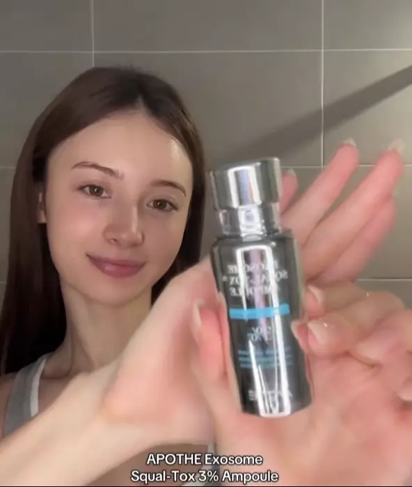 Увлажняющая сыворотка APOTHE Exosome Squal-Tox 3% Ampoule