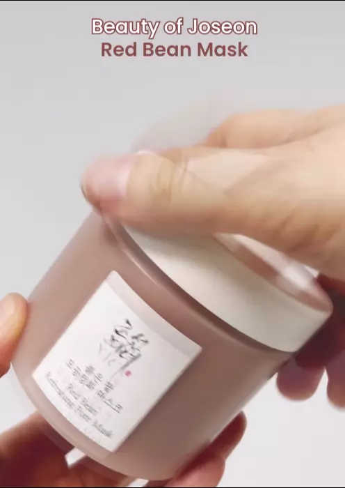 Текстура глиняной маски Beauty Of Joseon Red Bean Refreshing Pore Mask