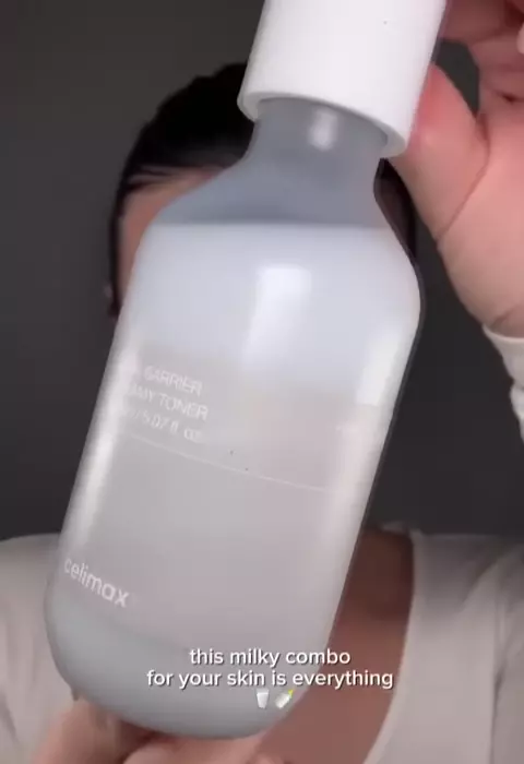 Бар'єрний тонер з церамідами Celimax Dual Barrier Creamy Toner