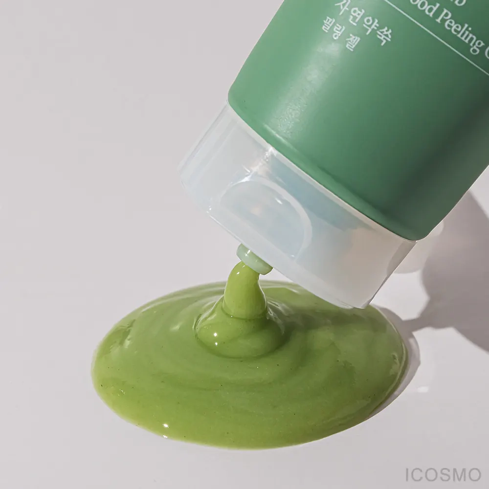 Текстура пилинг-скатки Fraijour Original Herb Wormwood Peeling Gel