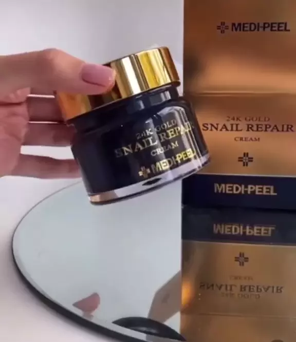 Крем с улиткой и золотом Medi peel 24k Gold Snail Repair Cream
