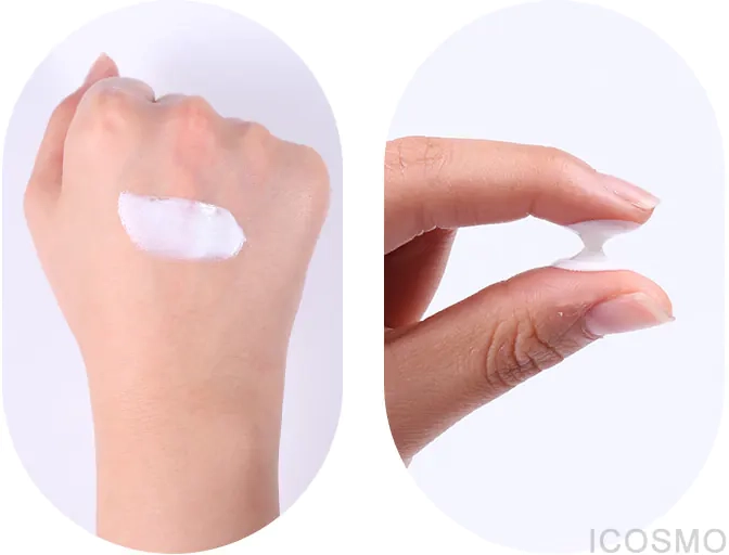 Текстура крема под глаза Medi peel Peptide 9 Hyaluronic Volume Eye Cream