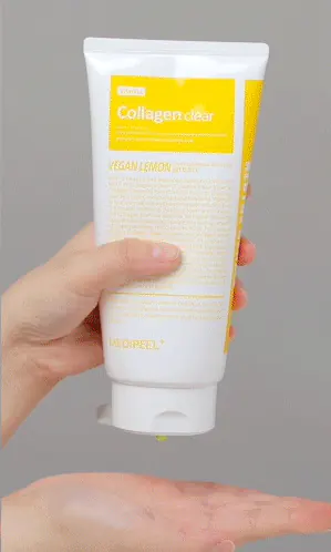 Текстура пінки Medi peel Vegan Vitamin Collagen Clear