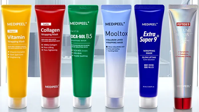 Вся серия масок-пленок Medi peel Wrapping Mask