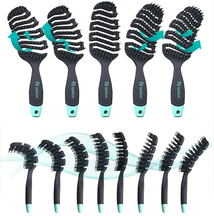Гибкий корпус расчески SPAKLEAN Amazing Flex Brush