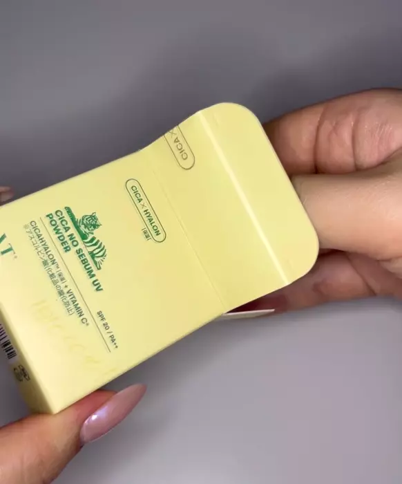 Матуюча пудра VT Cosmetics Cica No Sebum UV Powder SPF20 PA++