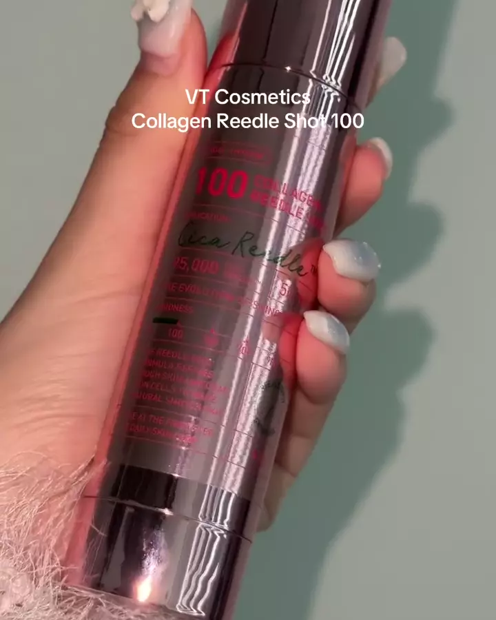 Як користуватися сироваткою VT Cosmetics Collagen Reedle Shot 100