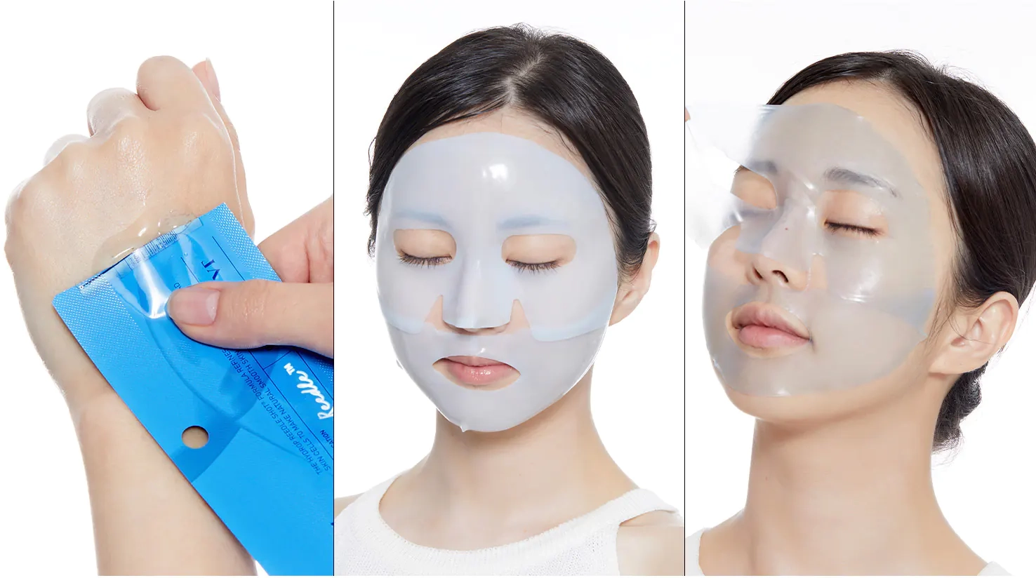 Як користуватися маскою VT Cosmetics Hydrop Reedle Shot 100HL 2-Step Hydrogel Mask