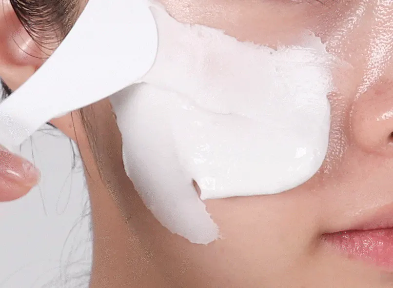 Текстура альгинатной маски VT Cosmetics Reedle Shot EX Hyaluronic Modeling Pack